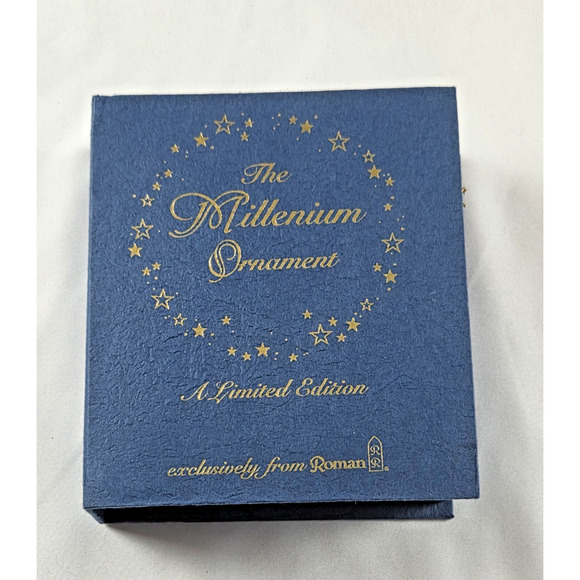 Vintage Roman “Silent Night” Millennium Ornament 1999 – Limited Edition #8486 - Picture 2 of 4